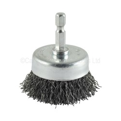 Addax Power Tool Accessory Drill Cup Brush Crimped Wire